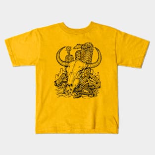 Somewhere in the Desert Kids T-Shirt